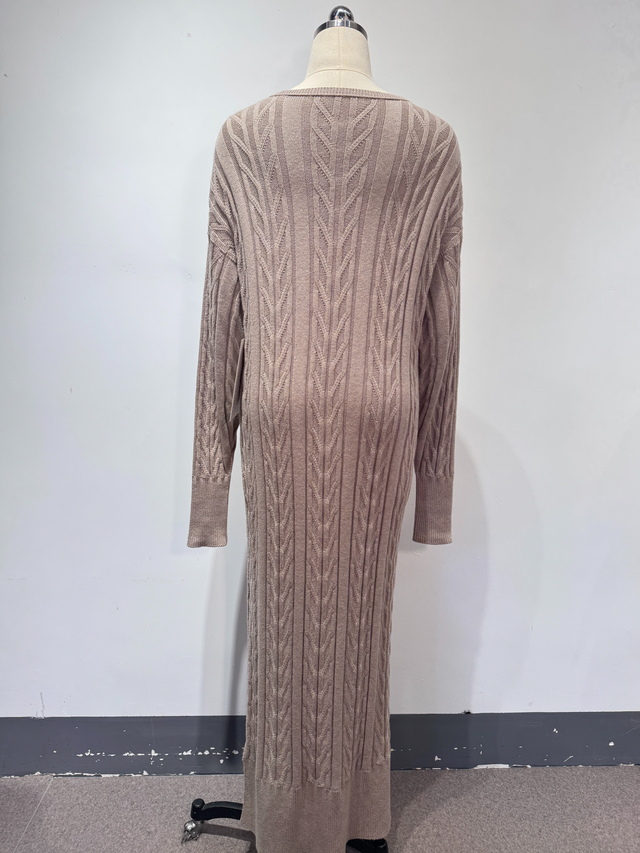 فستان ماكسي متماسك سلس