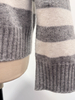 Women's Seamless Striped Pullover