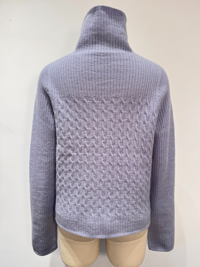 Seamless Turtleneck Sweater