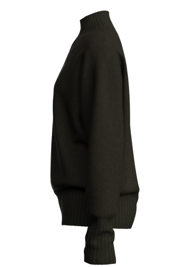 Women's cable pullover sweater