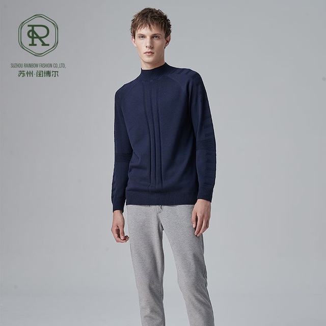 MEN'S Turtle Neck pullover RWS WOOL SEAMLESS