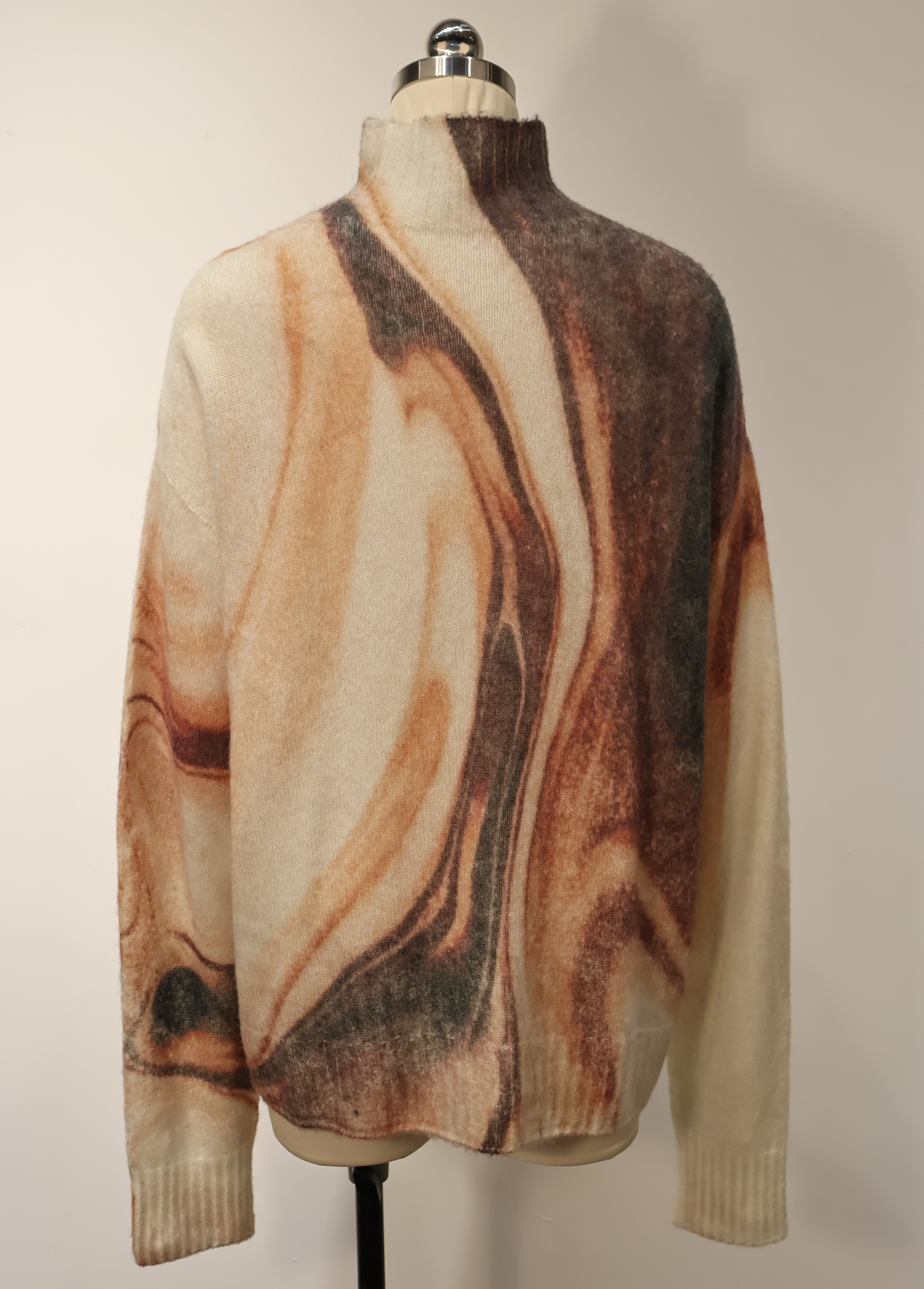 Women's High-Neck Pullover Sweater