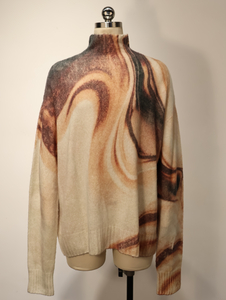 Women's High-Neck Pullover Sweater