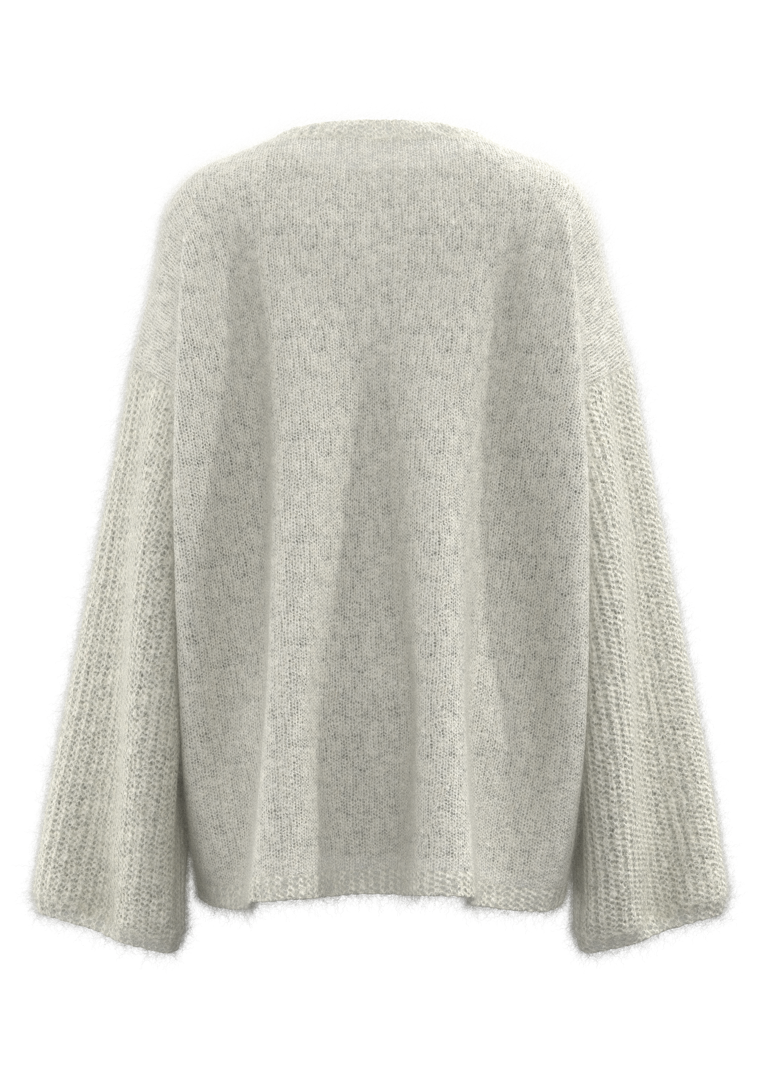 Women's Crew-Neck Drop-Shoulder Sweater