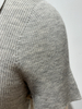 Cashmere and Silk Women's Polo - Style Seamless Top