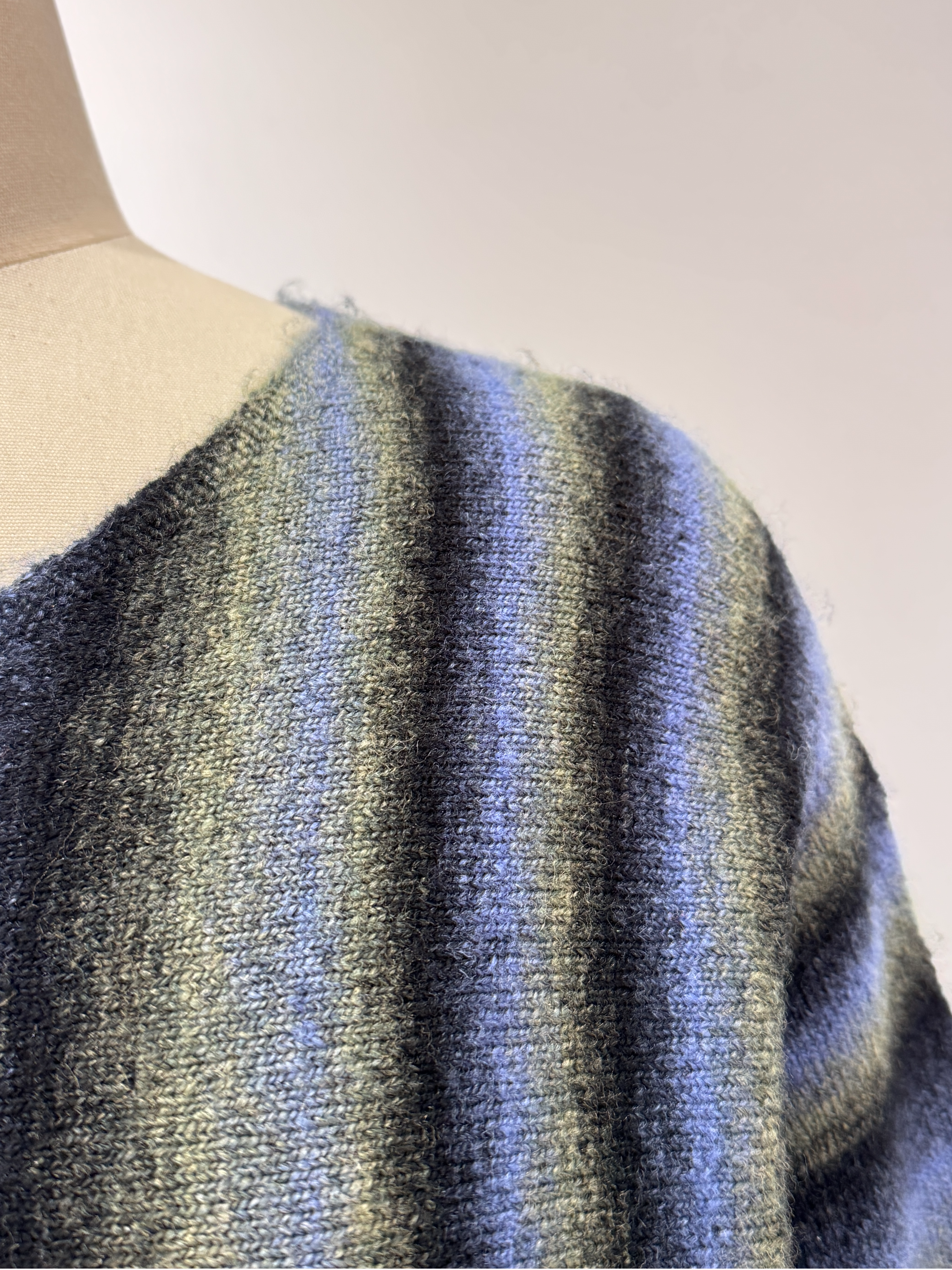 Gradient Color Seamless Pullover