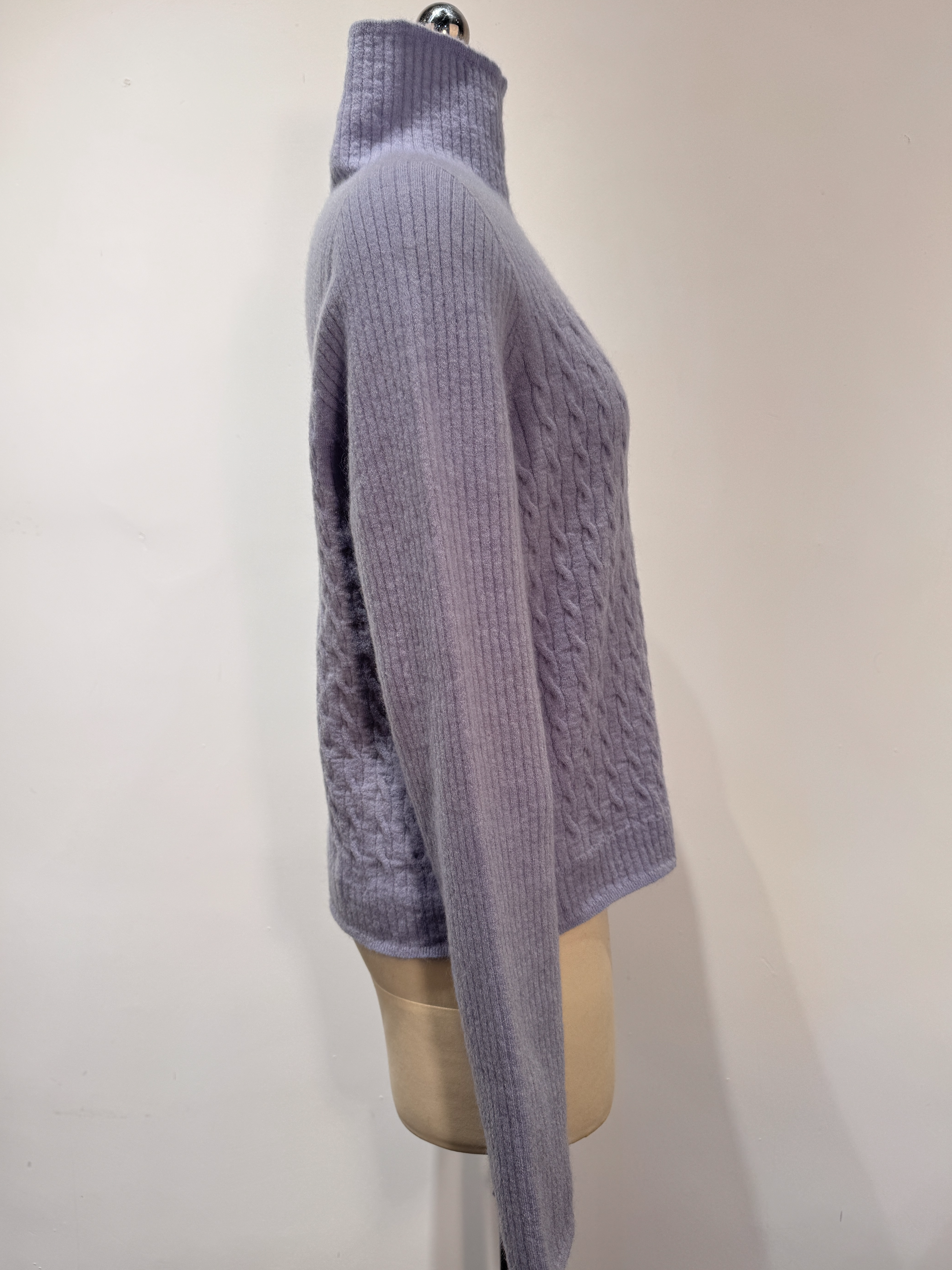 Seamless Turtleneck Sweater