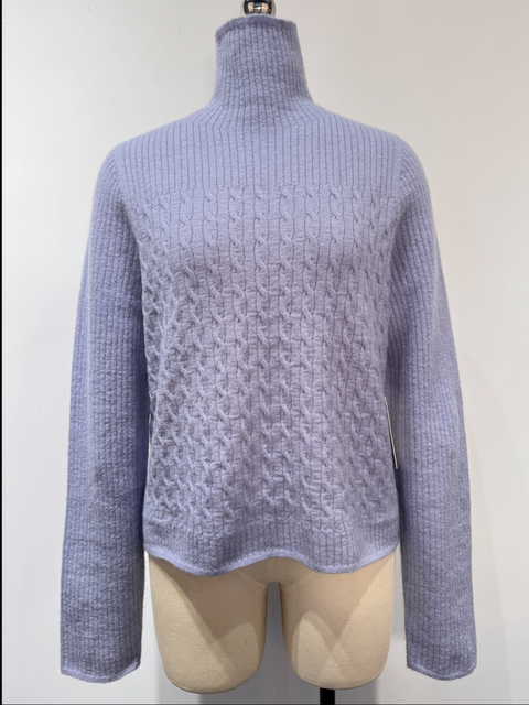 Seamless Turtleneck Sweater
