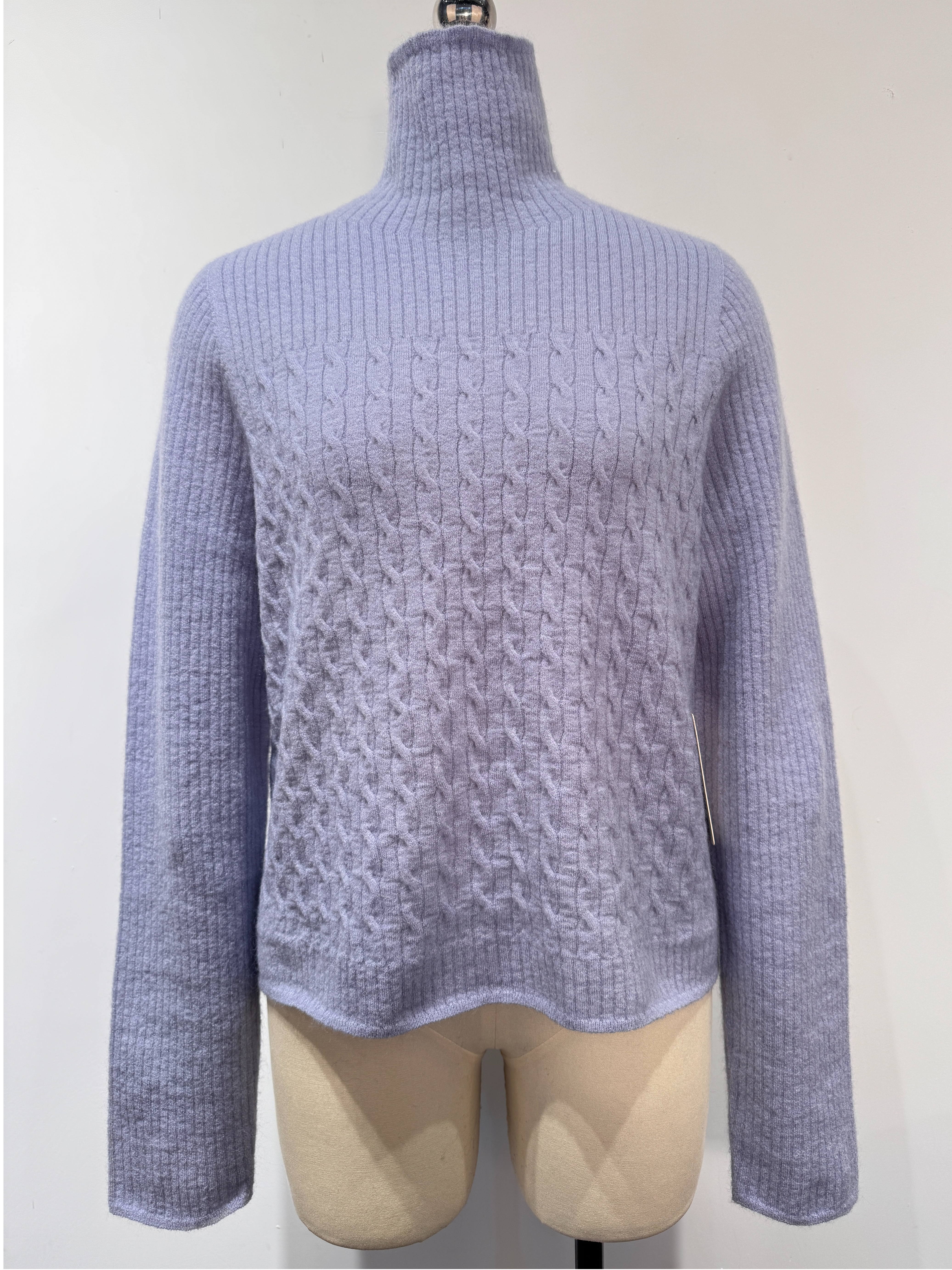 Seamless Turtleneck Sweater