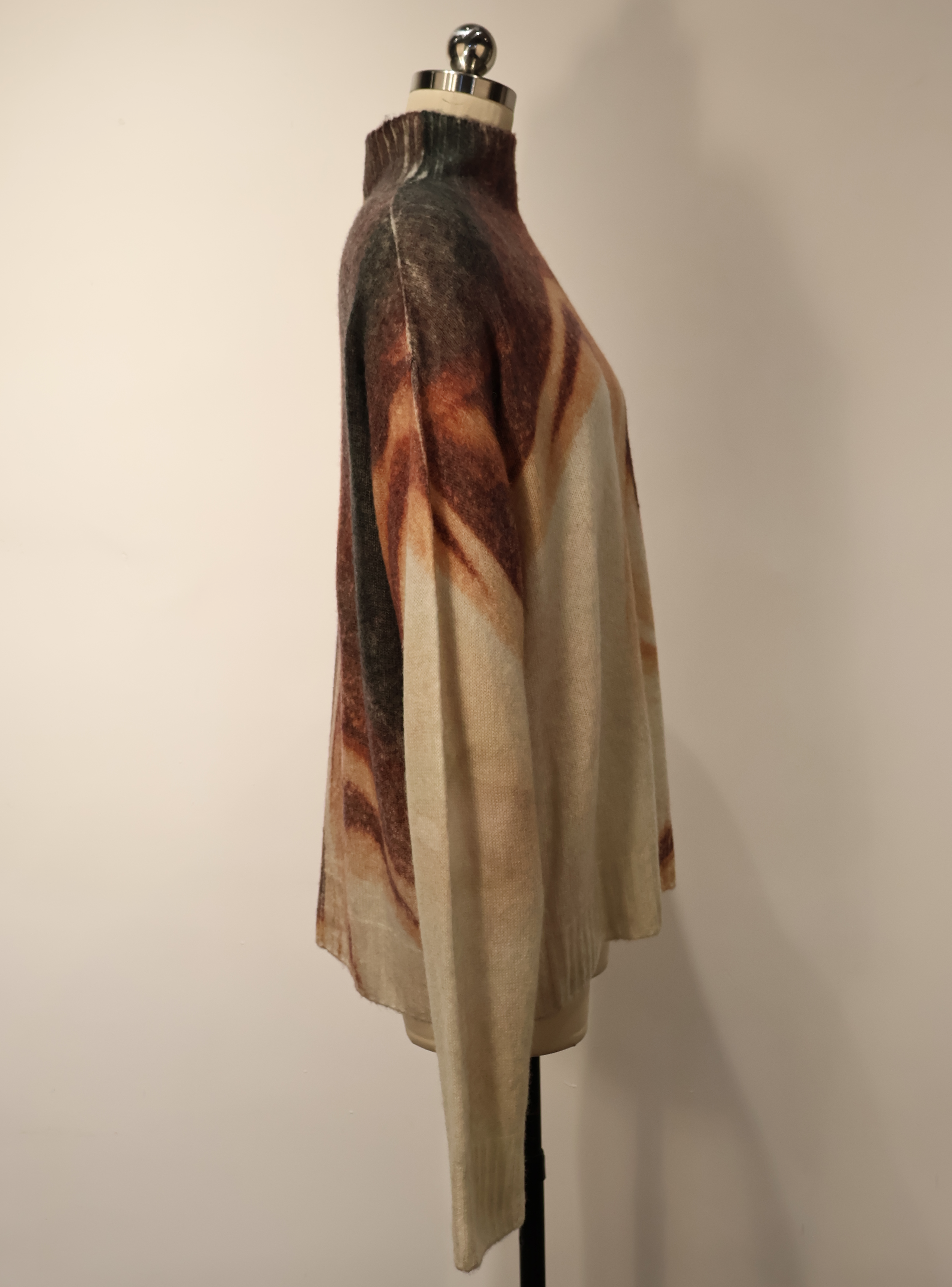 Women's High-Neck Pullover Sweater