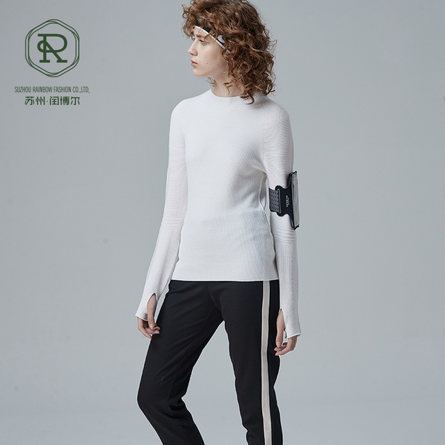 Women o-neck Pullover Thermolite heating Sportswear