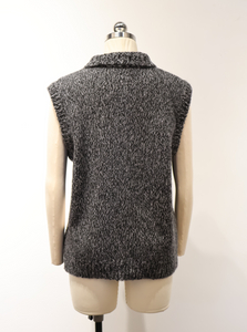 Women's Polo Neck Knit Vest