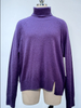 Raglan Sleeve Turtleneck Seamless Knit Pullover