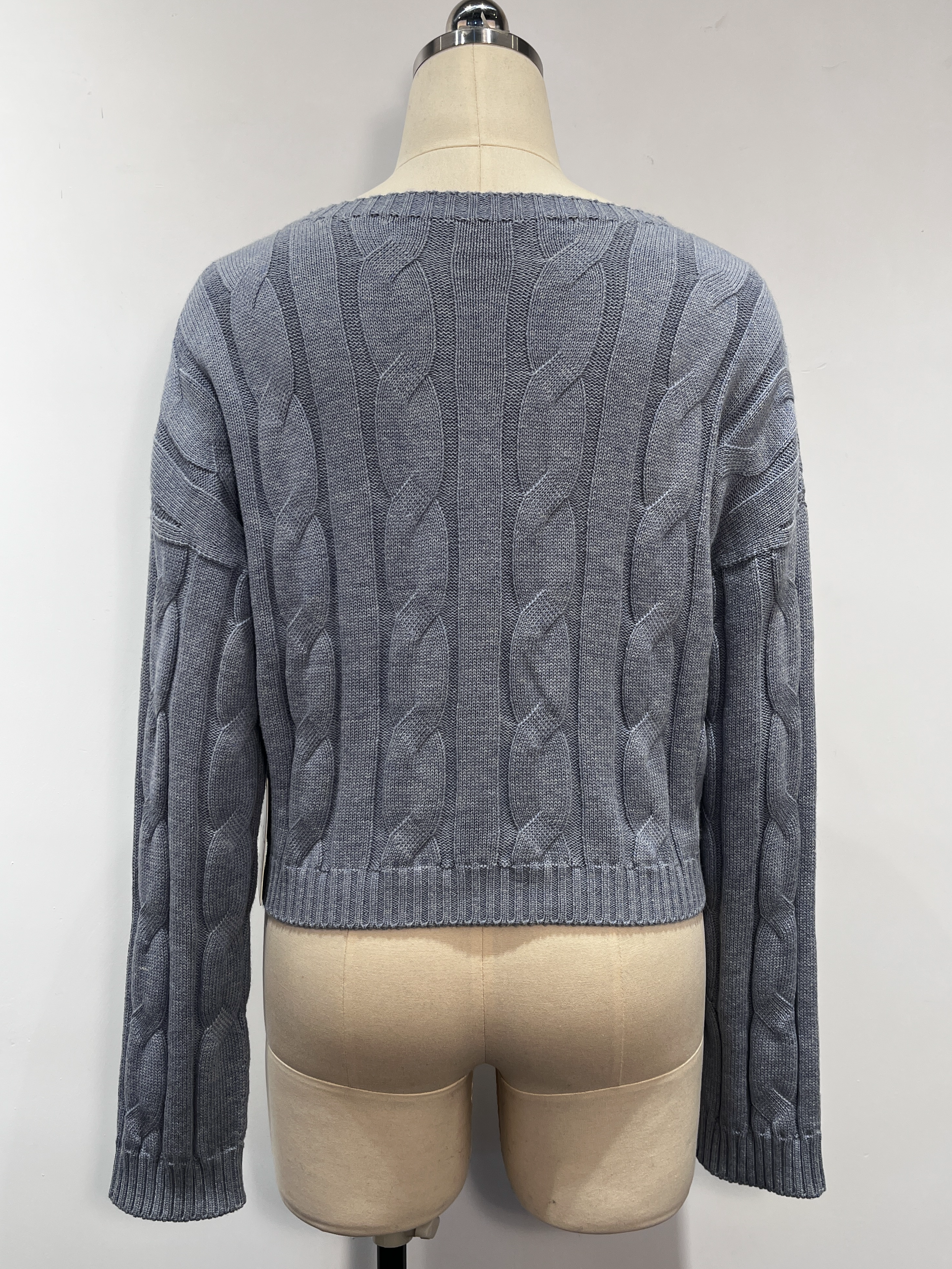 Cotton Blend Women's Seamless Pullover