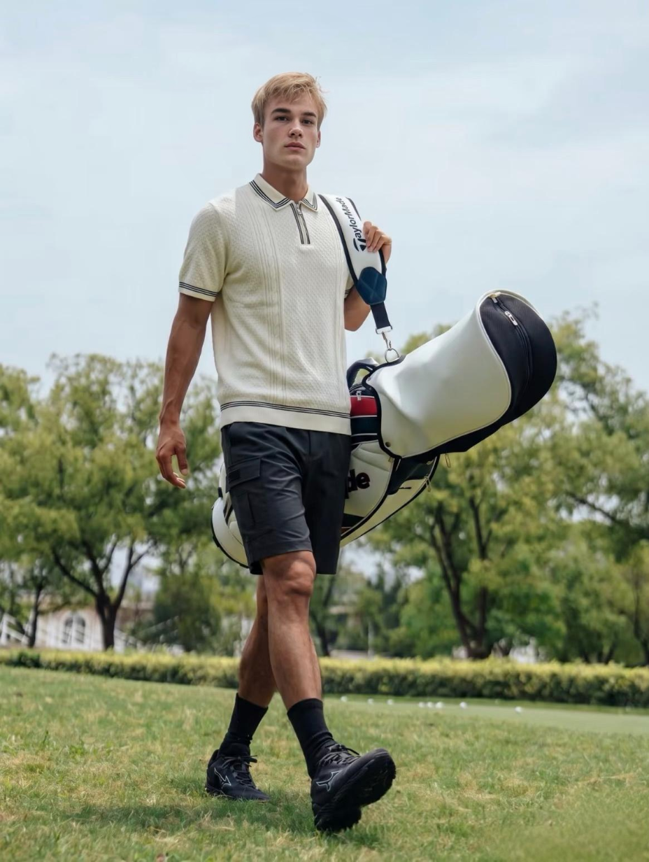 men's golf top