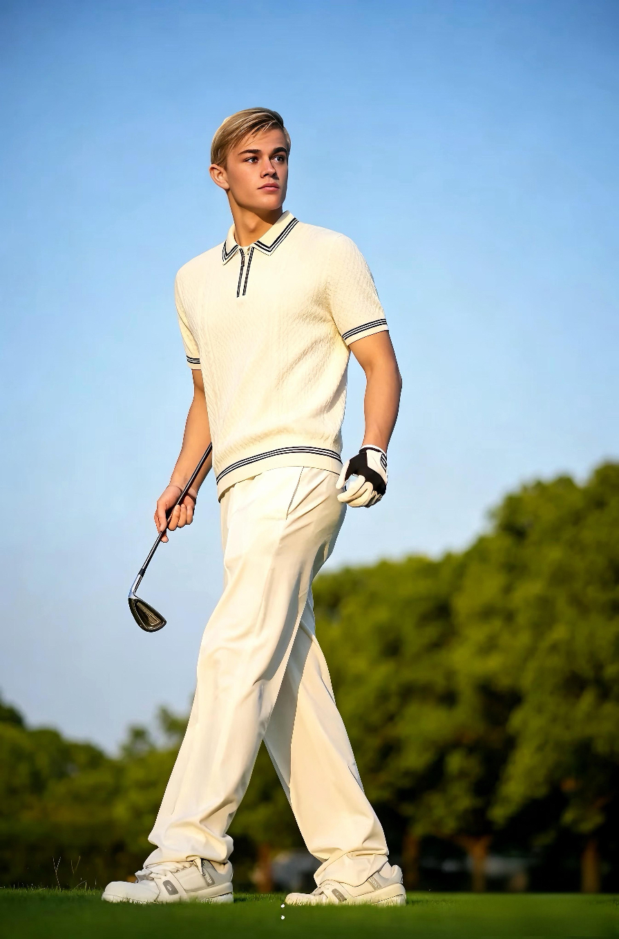 men's golf top