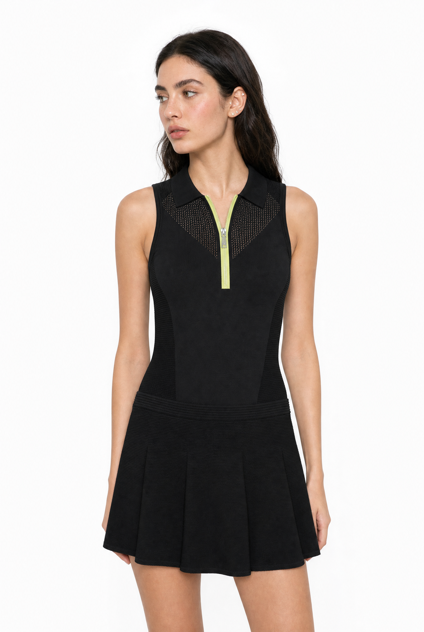 Women's golf black outfit