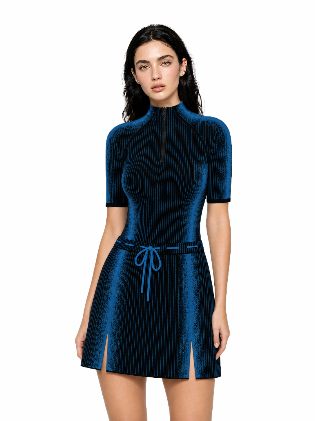 Women's Golf Deep Blue Sports Outfit